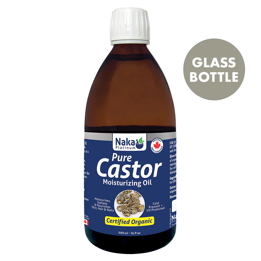 NAKA ORG CASTOR OIL 500ML