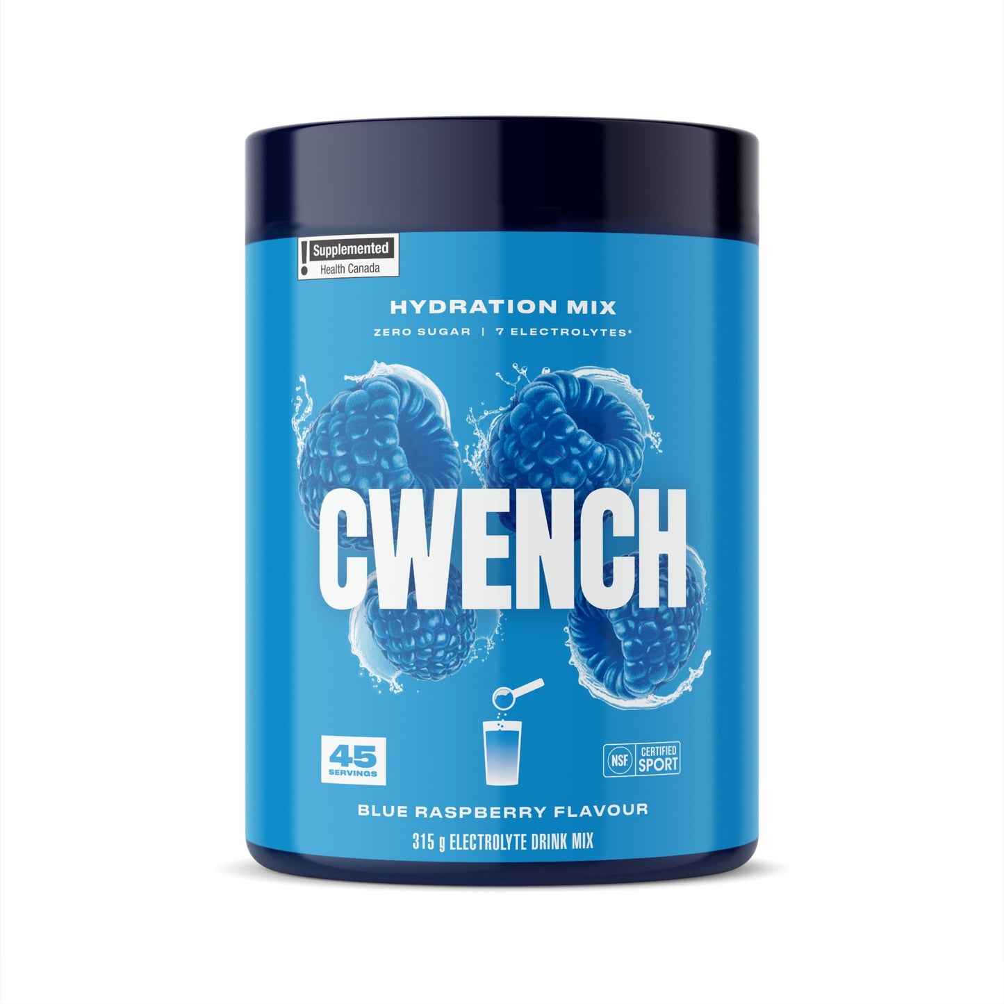 CWENCH HYDRATION BLUE RASPBERRY 315G