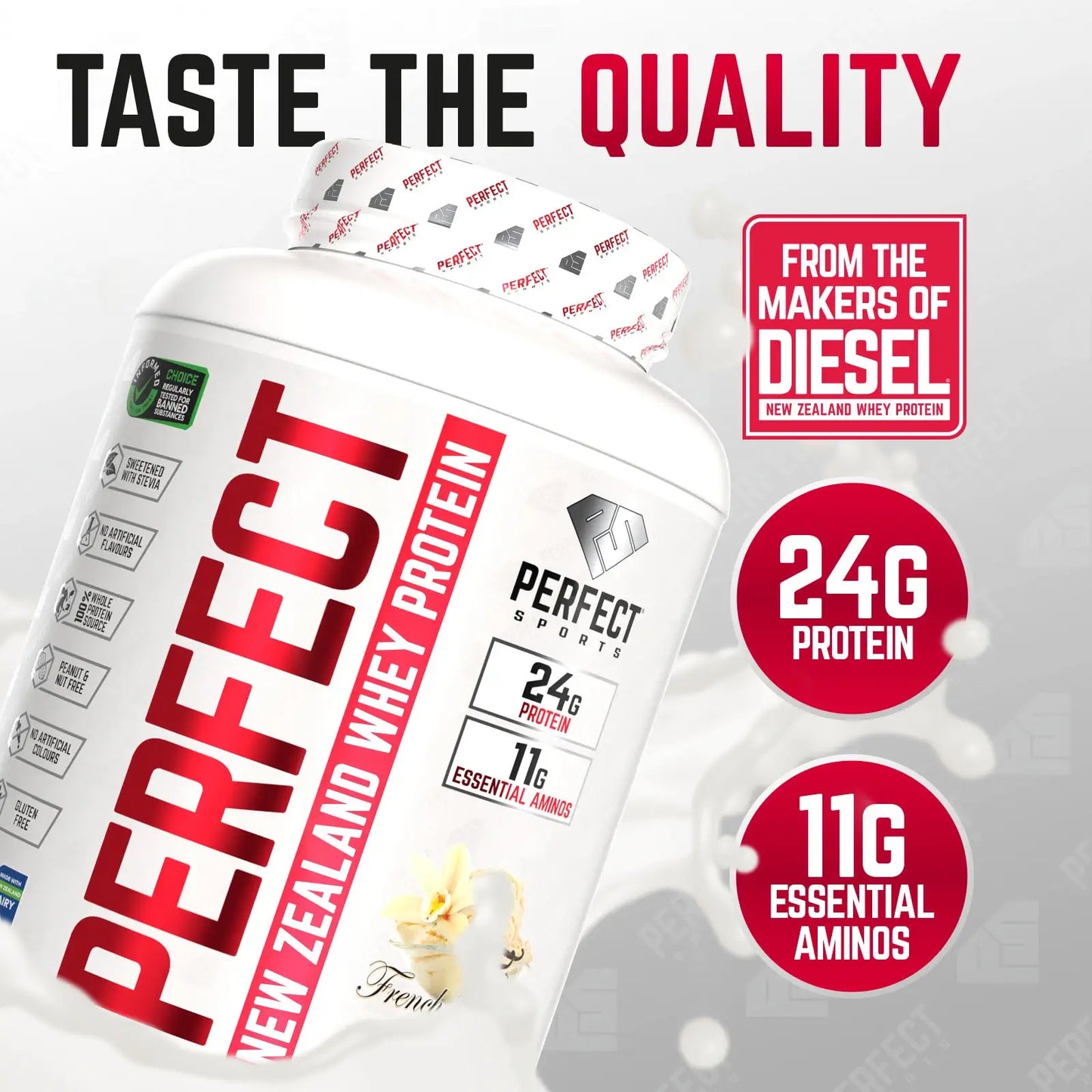 PERFECT New Zealand Whey Concentrate