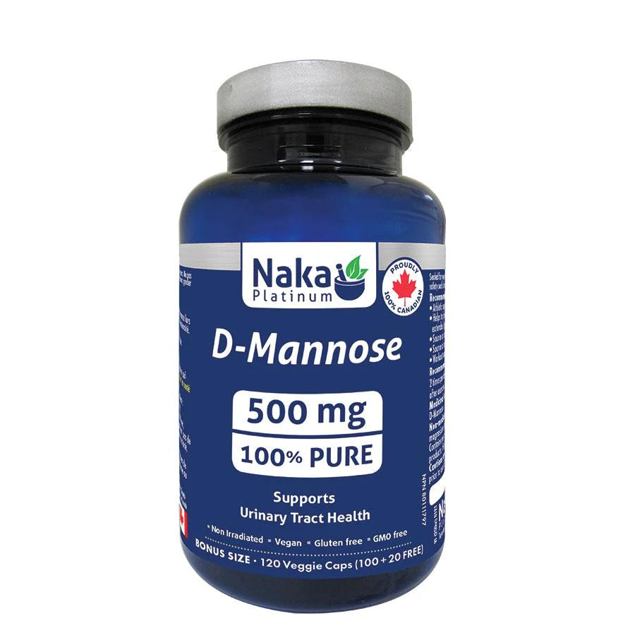 NAKA D-MANNOSE 500MG 120'S