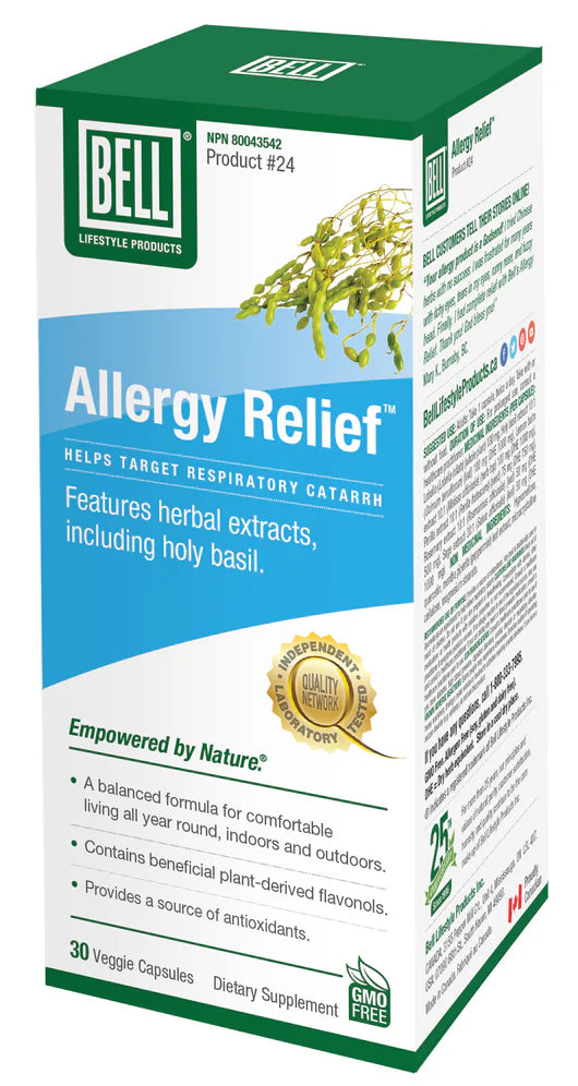 BELL ALLERGY RELIEF 30 CAPS