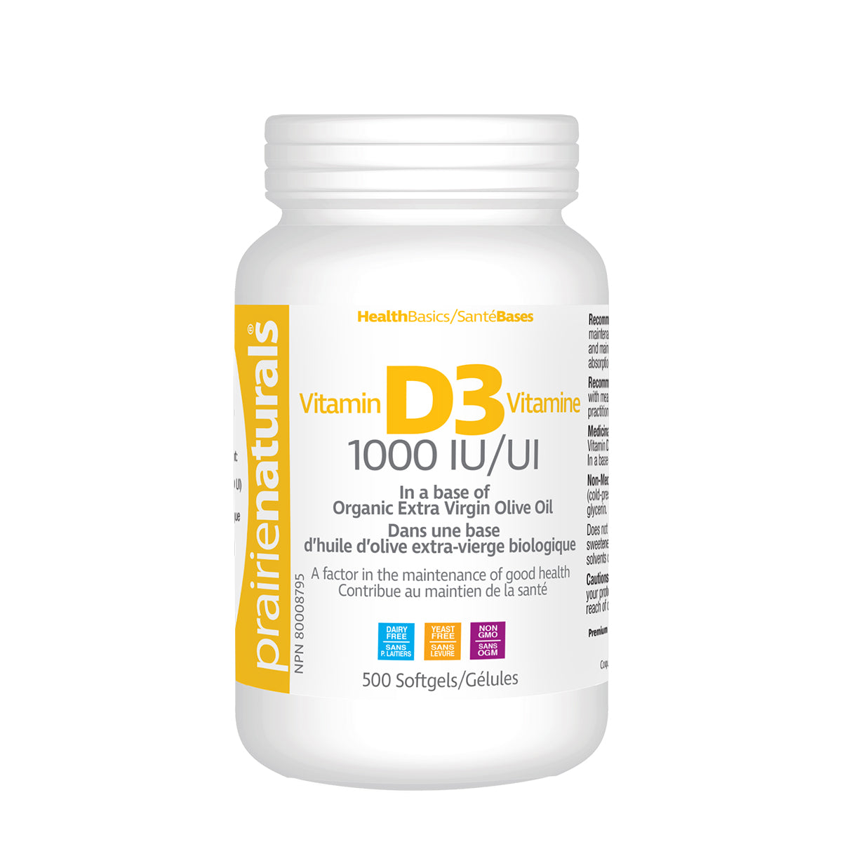 PR NAT VITAMIN D 1000IU 500'S