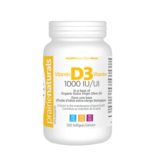 PR NAT VITAMIN D 1000IU 500'S