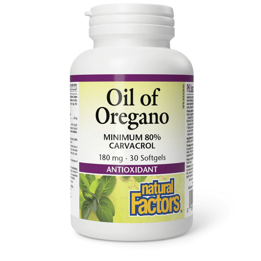 NF OIL OF OREGANO ORG 180MG 30'S