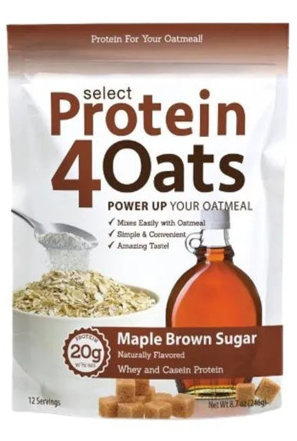 PROTEIN 4 OATS MAPLE BROWN SUGAR 246G