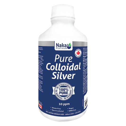 NAKA COLLOIDAL SILVER 10PPM 600ML