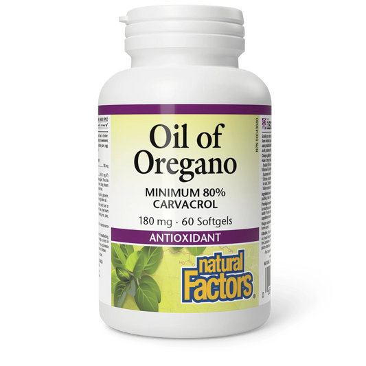 NF OIL OF OREGANO ORG 180MG 60'S