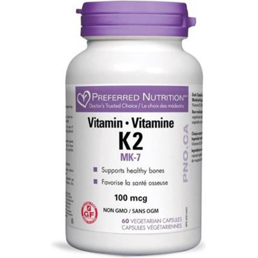 PN VITAMIN K2 100MCG 60'S