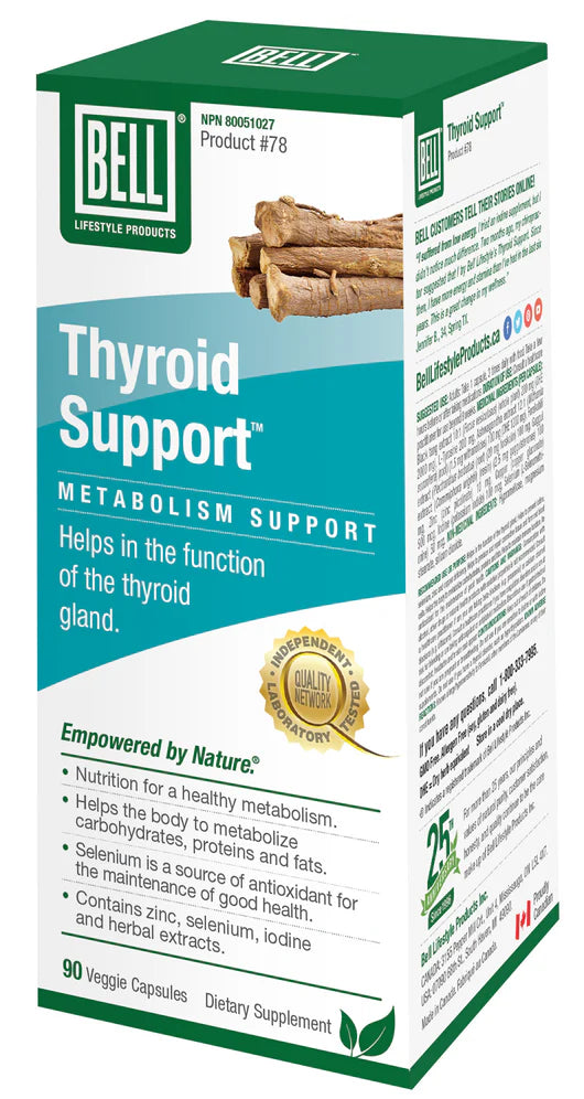 BELL THYROID SUPPORT 90'S