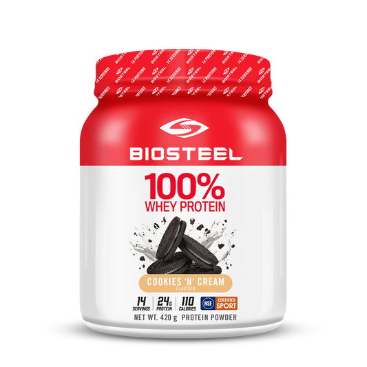 BIOSTEEL PROTEIN 100% WHEY COOKIES & CREAM 420G