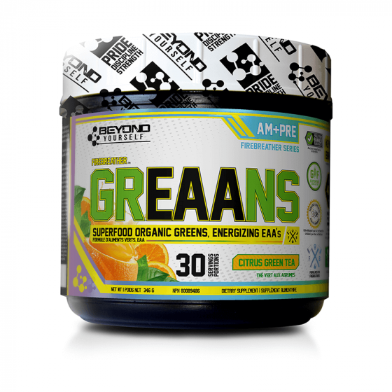 BEYOND GREAANS CITRUS GREEN TEA 346G