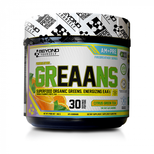 BEYOND GREAANS CITRUS GREEN TEA 346G