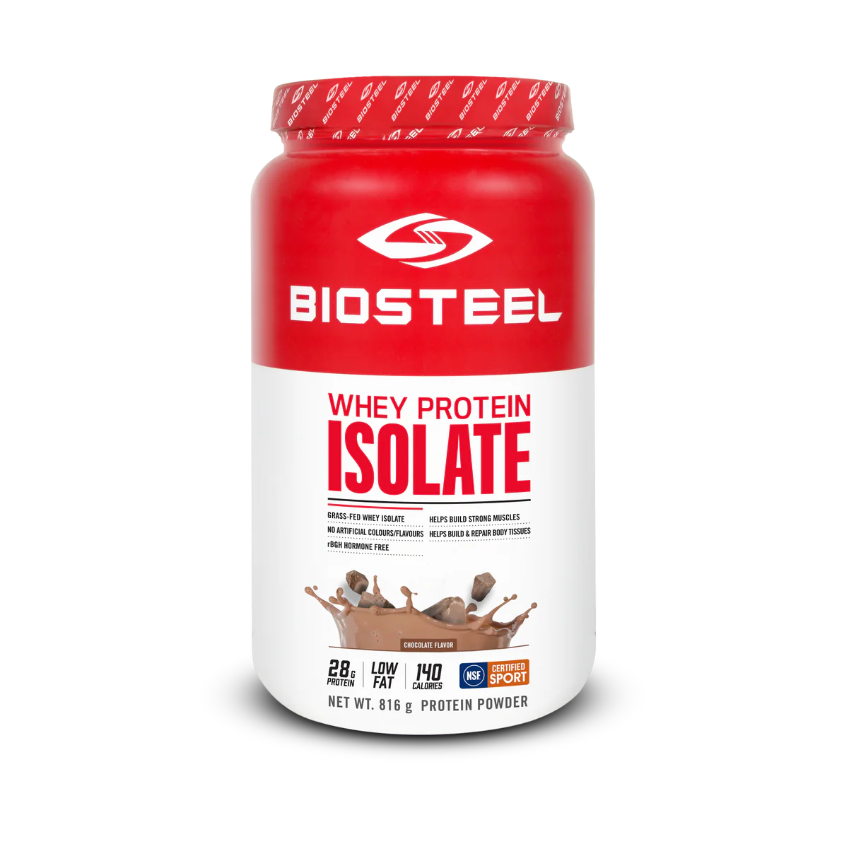 BIOSTEEL PROTEIN WHEY ISOLATE CHOCOLATE 816G