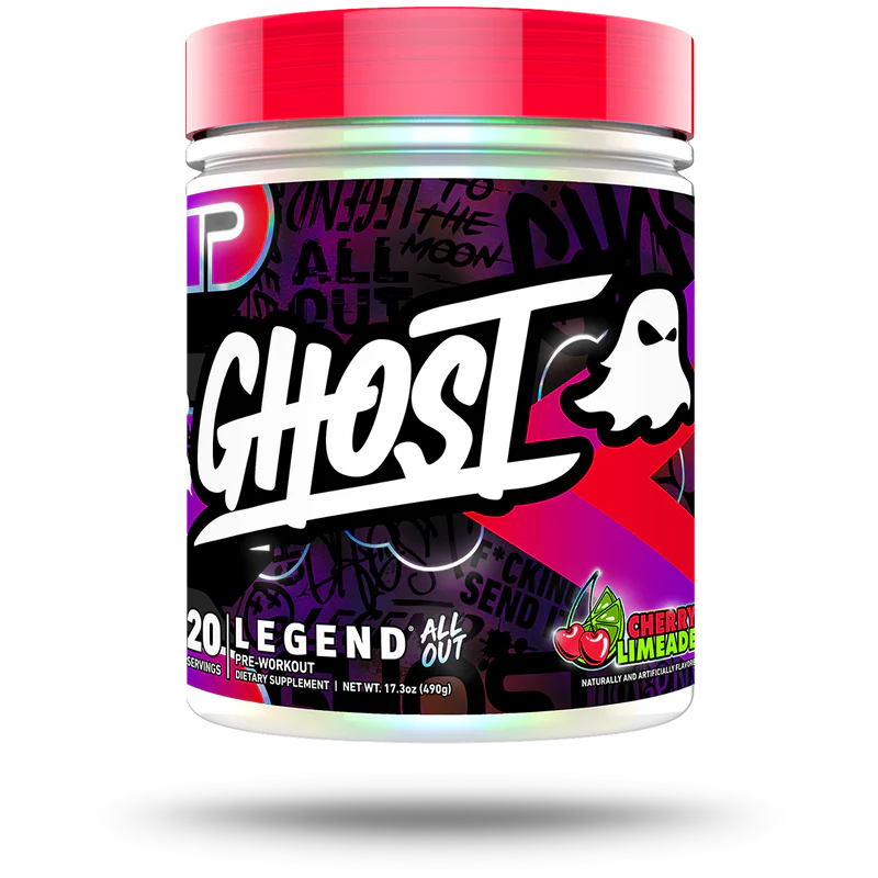 GHOST ALL OUT PRE CHERRY LIMEADE 490G