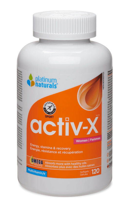 PLATINUM ACTIV-X WOMEN 120'S