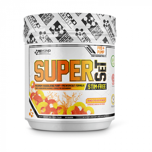 BEYOND SUPER SET STIM-FREE PEACH 600G