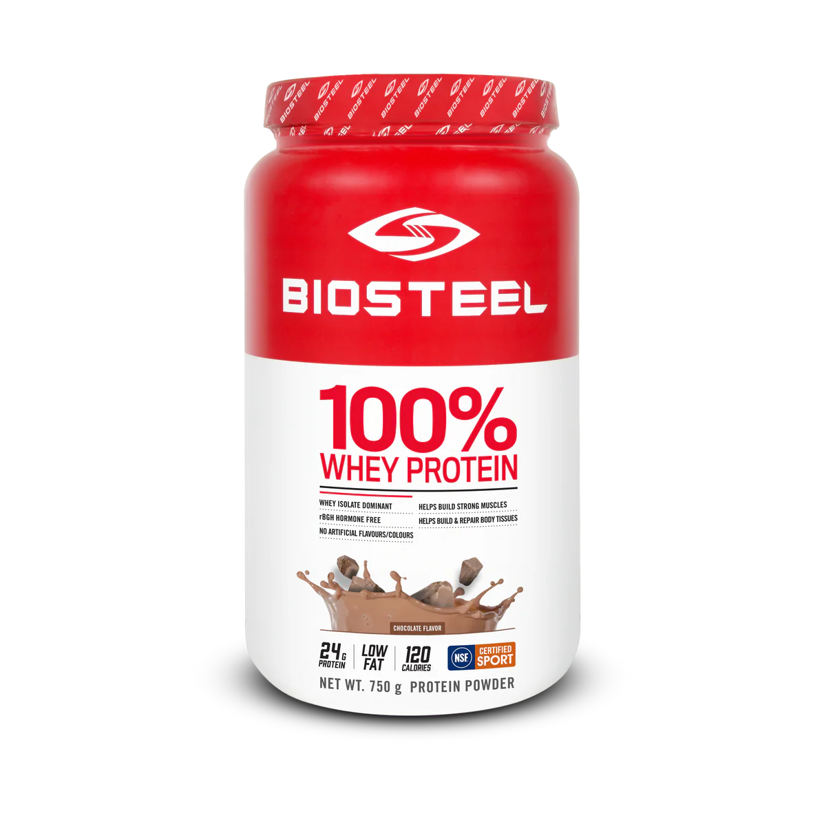 BIOSTEEL PROTEIN WHEY 100% CHOCOLATE 750G