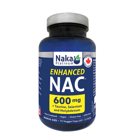 NAKA NAC ENHANCED 600MG 75'S