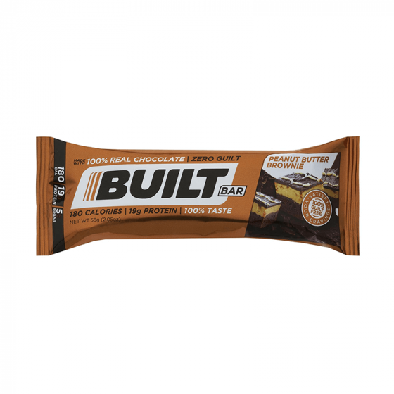 BUILT BAR PEANUT BUTTER  BROWNIE 48G