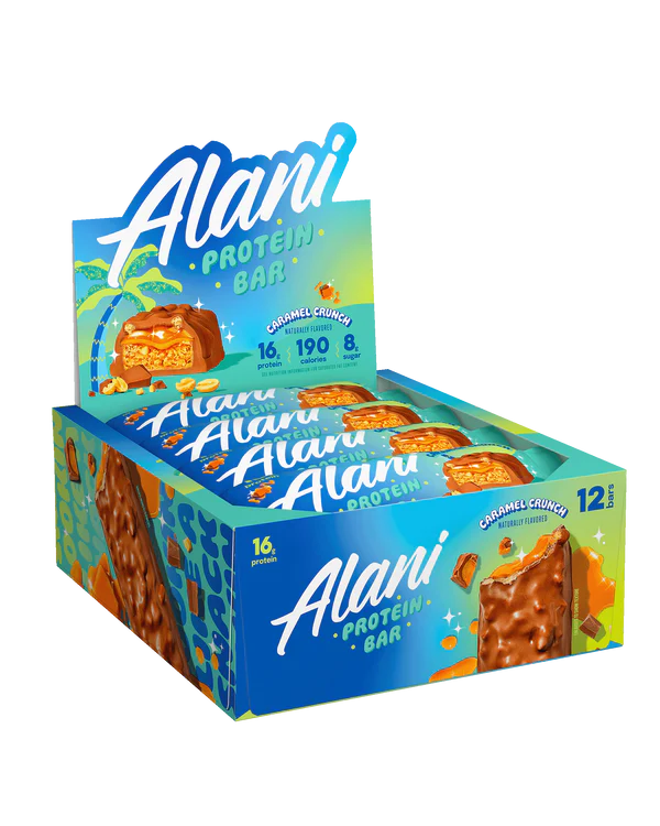 ALANI PROTEIN BAR CARAMEL CRUNCH 48GX12