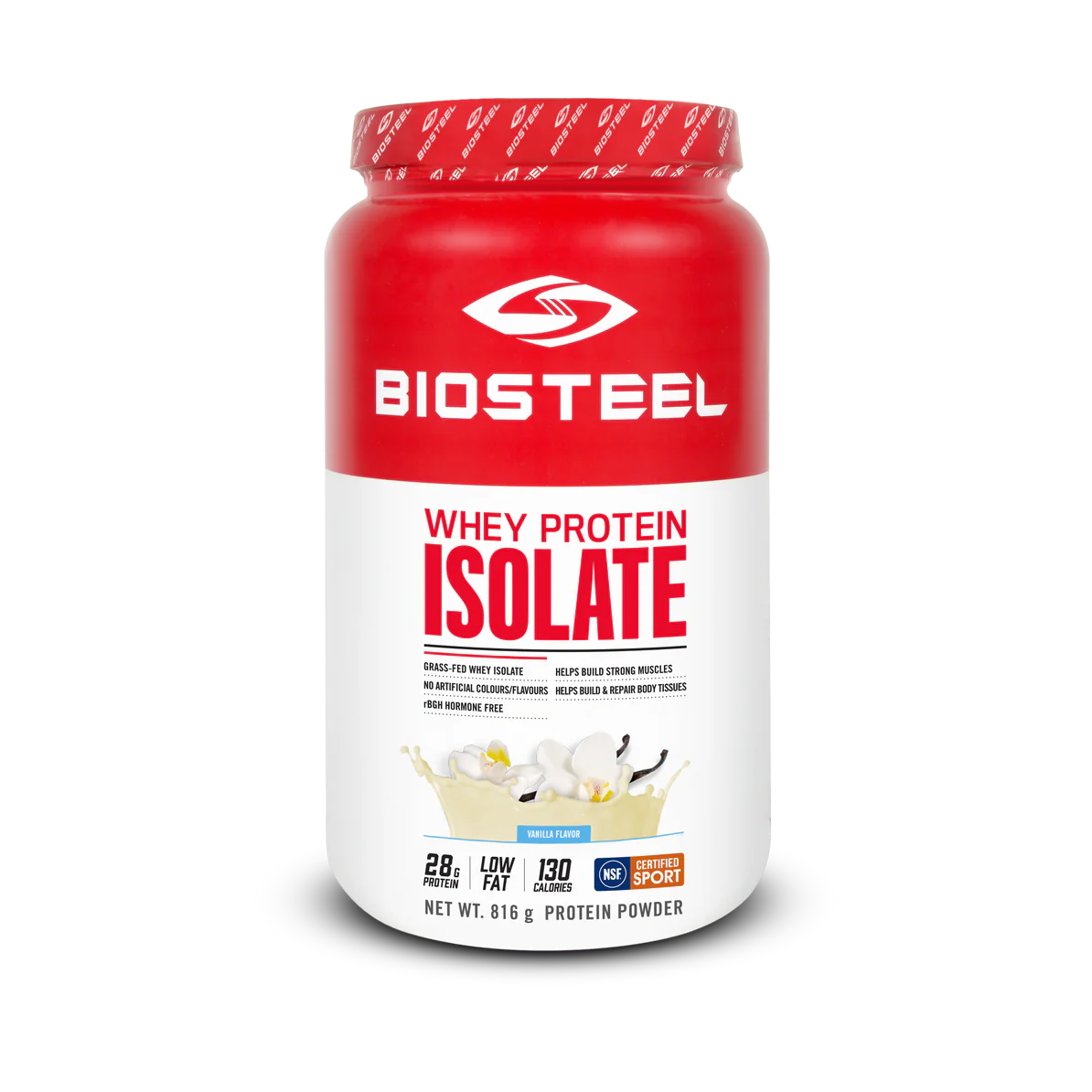 BIOSTEEL PROTEIN WHEY ISOLATE VANILLA 816G