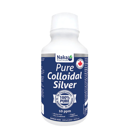 NAKA COLLOIDAL SILVER 10PPM 250ML