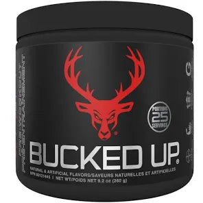 BUCKED UP PRE-WORKOUT BLOOD RAZ 260G