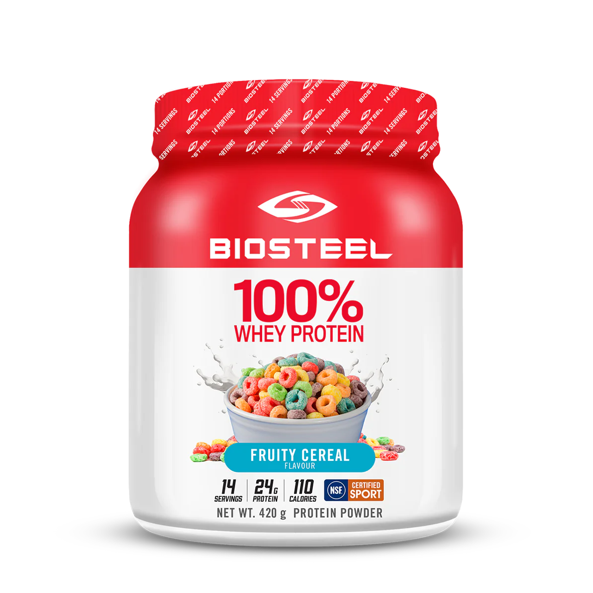 BIOSTEEL PROTEIN 100% WHEY FRUITY CEREAL 420G