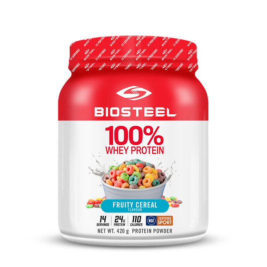 BIOSTEEL PROTEIN 100% WHEY FRUITY CEREAL 420G