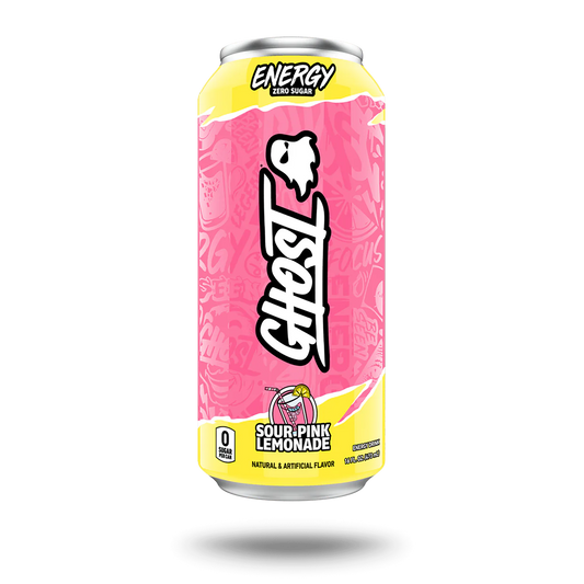 GHOST ENERGY DRINK SOUR PINK LEMONADE 473ML