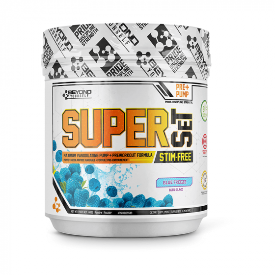 BEYOND SUPER SET STIM-FREE BLUE FREEZE 600G