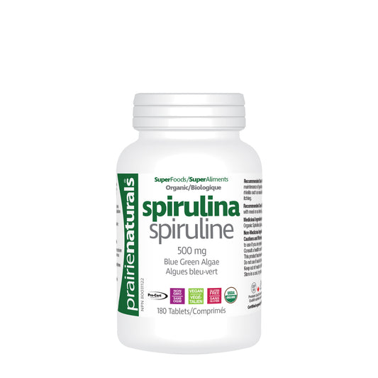 PR NAT SPIRULINA 500MG 180'S