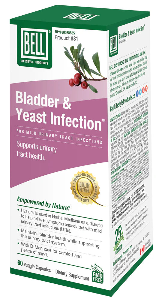 BELL BLADDER & YEAST INFECTION