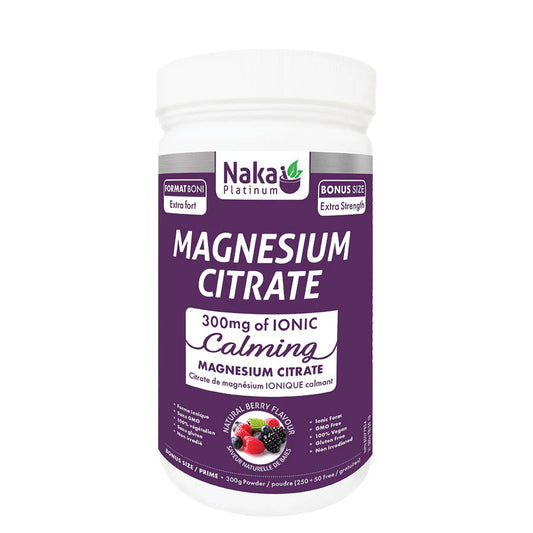 NAKA CALMING MAGNESIUM CITRATE BERRY 300G