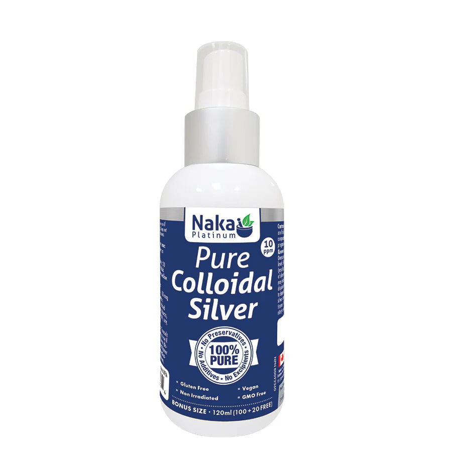 NAKA COLLOIDAL SILVER 10PPM 120ML