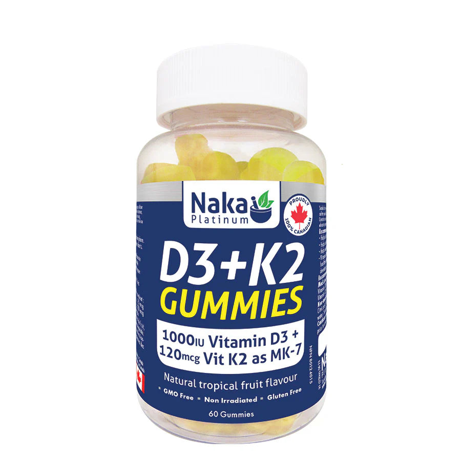 NAKA D3 + K2 GUMMIES 60'S