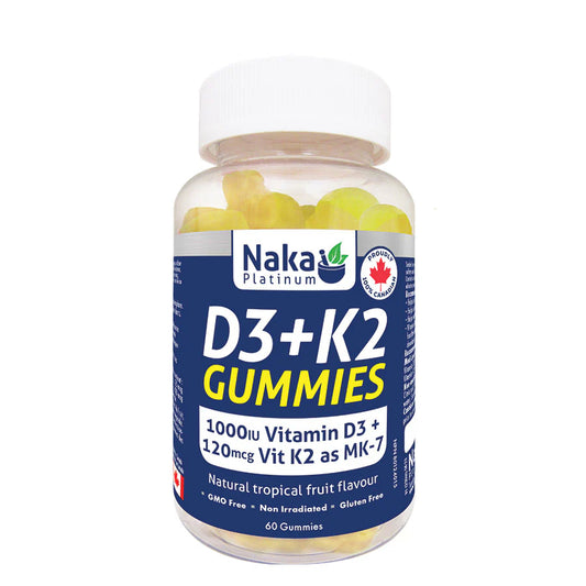 NAKA D3 + K2 GUMMIES 60'S