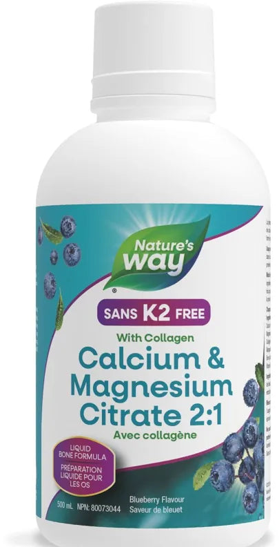 NW CAL/MAG 2:1 BLUEBERRY 500ML