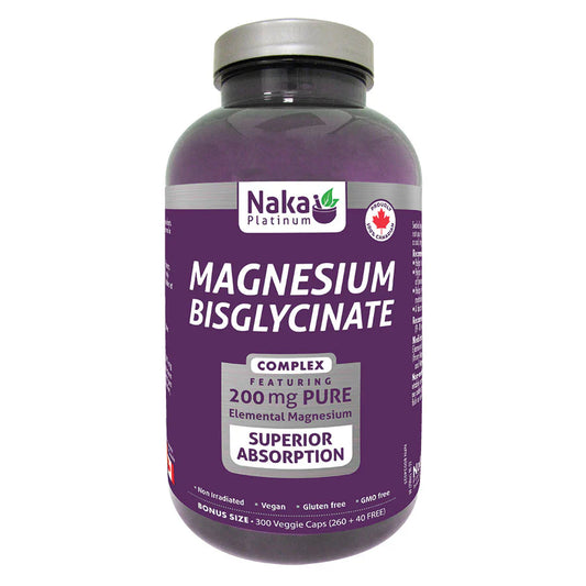 NAKA MAGNESIUM BISGYCINATE 250MG 600ML