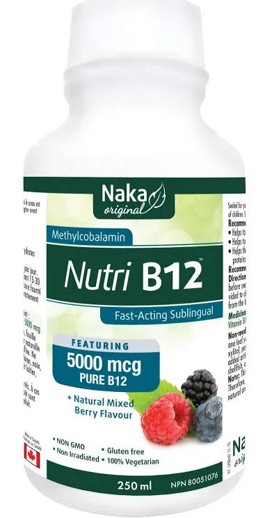 NAKA NUTRI B12 5000MCG 250ML