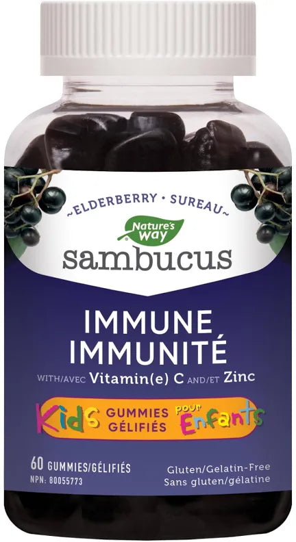 NW SAMBUSCUS KIDS ELDERBERRY GUMMIES 60'S