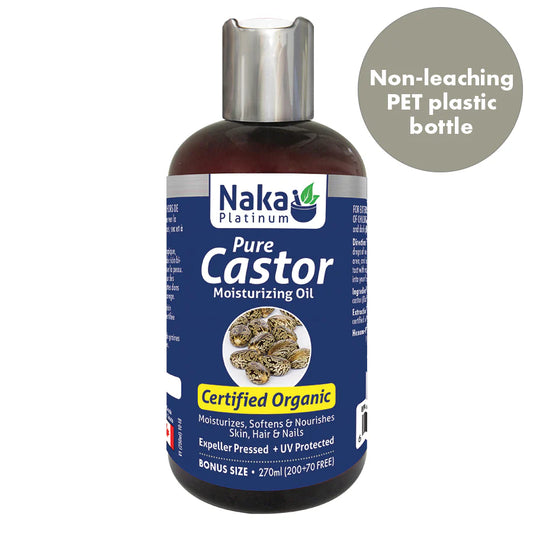 NAKA ORG CASTOR OIL 270ML