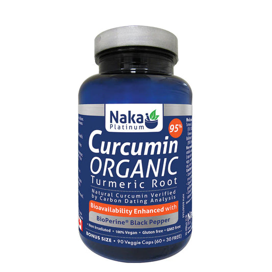 NAKA ORG CURCUMIN 95%  90'S