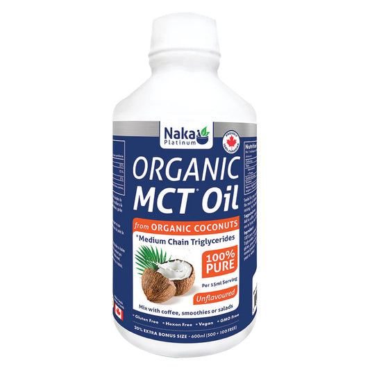 NAKA ORG MCT OIL 600ML