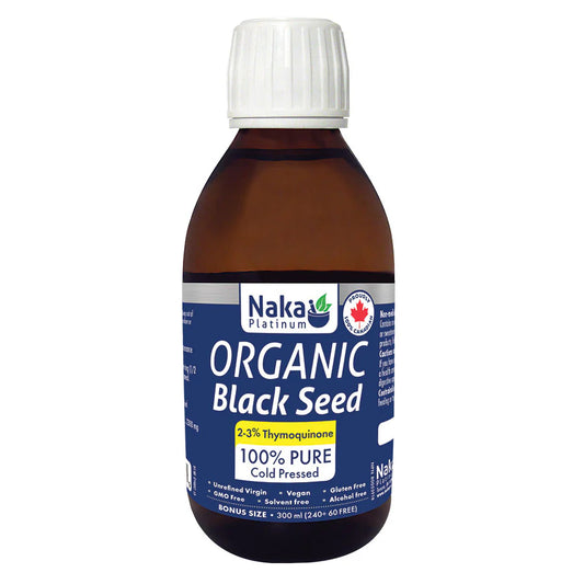 NAKA ORGANIC BLACK SEED OIL 300ML