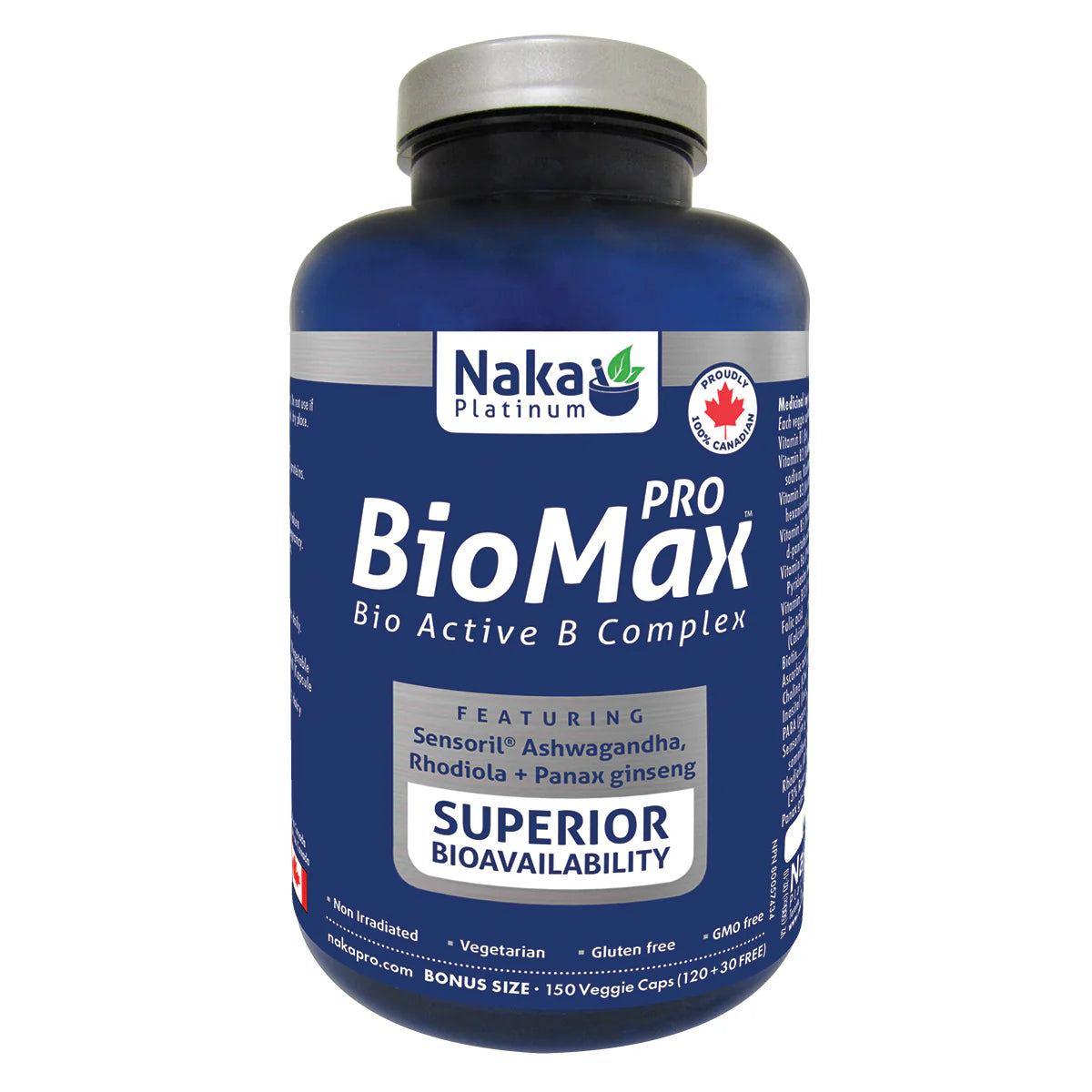 NAKA PRO BIOMAX B COMPLEX 150'S