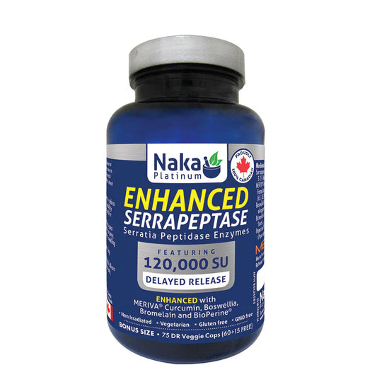 NAKA SERRAPETASE ENHANCED 75'S