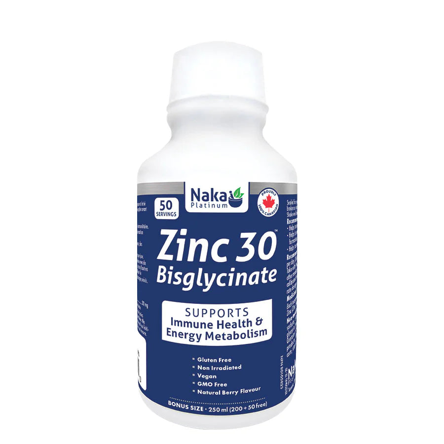 NAKA ZINC BISGLYCINATE 250ML