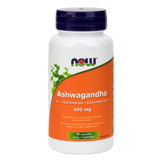 NOW ASHWAGANDHA 400MG 90'S