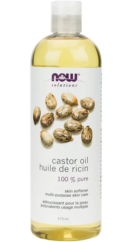 NOW CASTOR OIL 473ML